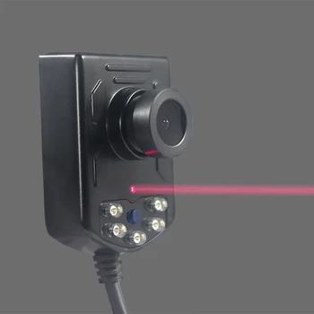 

2.0 MP Video UVC Camera IR Day Night Vision USB Webcam with Red Laser Sighting System Wearable Miniature USB camera