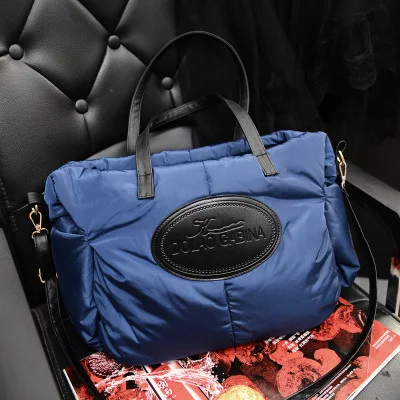

2016 New Style round Plate mian fu bao Shoulder Bag/ Hand Bag Oblique Bag Casual down Bag Ladies' Space Cotton WOMEN'S Bag