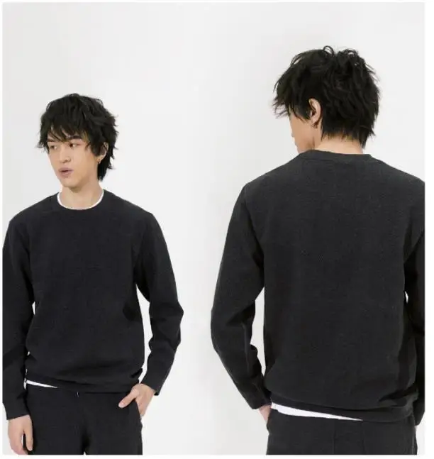 Xiaomi men fashion Function sleeve Sweatshirt Antibacterial Warm and breathable Leisure sport Long Sleeve Running suit
