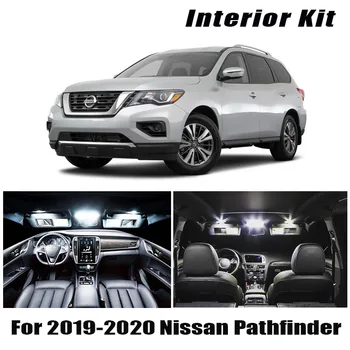 

11x Canbus Error Free LED Interior Light Kit Package for 2019 2020 Nissan Pathfinder Car Accessories Map Dome Trunk License Ligh
