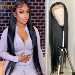 Straight Lace Front Human Hair Wigs 13X4 Frontal Wigs 8-32 Inch Brazilian Remy Hair Preplucked Hairline Wig For Women Human Hair