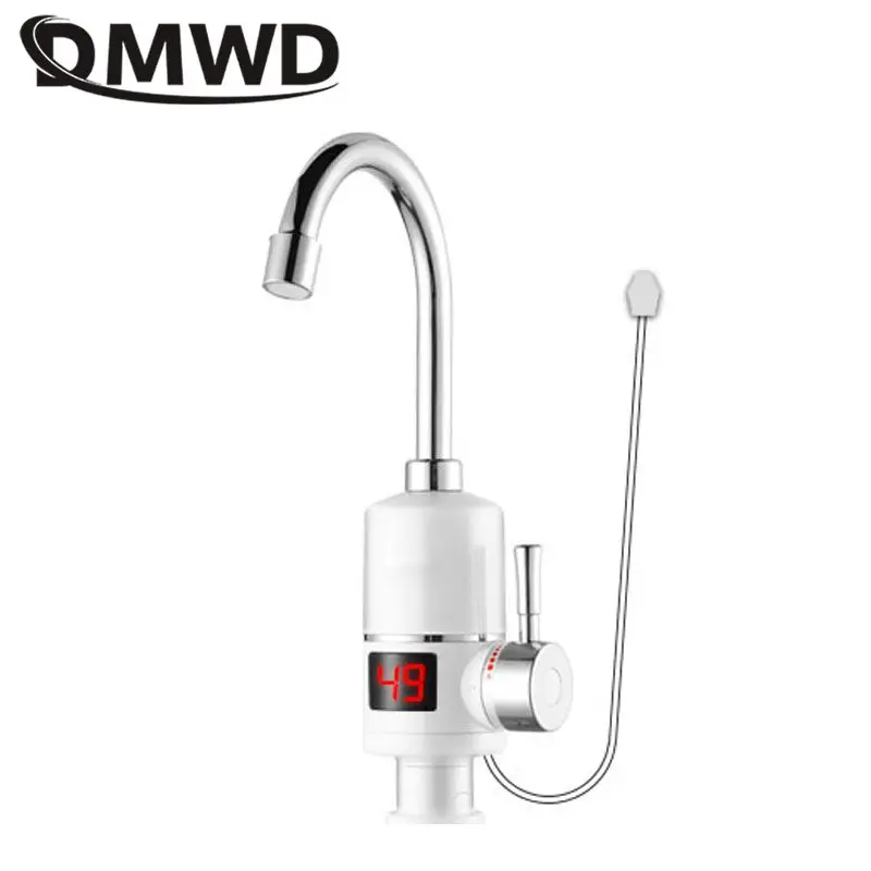 DMWD Tankless Электрический водонагреватель проточный кран для кухни Кухня Instant Hot