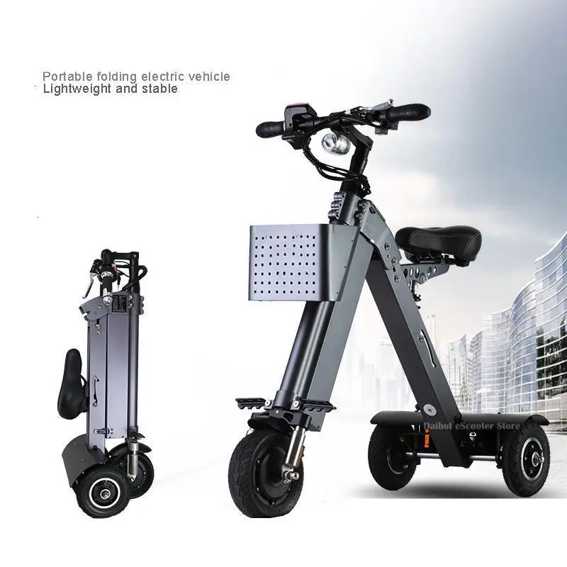 Daibot Folding Electric Scooter 3 Wheel Electric Scooters 48V 350W Three Wheel Electric Tricycle For ElderlyLadies (19)