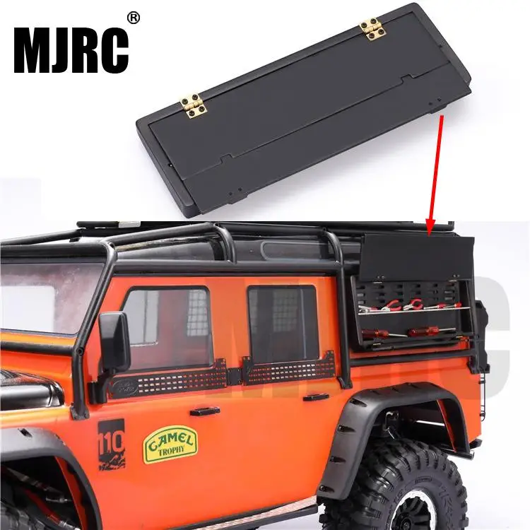 

MJRC Suitable for 1/10 simulation climbing car TRAXXAS TRX4 Defender D90 RC4WD D110 SCX10 AXIAL tool box toolbox can be opened