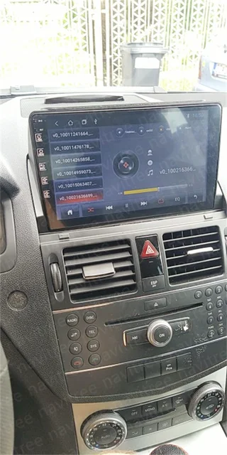 Android 10.0 Autoradio Sat NAV ​Radio für Mercedes Benz C-Klasse W204 S204  2006-2011 GPS Navigation 2 Din 9''Head Unit MP5 Multimedia Player Video  Receiver mit 4G FM DS(Size:4 Core,Color:WiFi: 2+32GB) : 