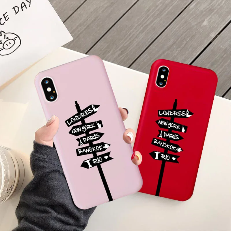 Новые путешествия в мире карта чехол для мобильного телефона IPhone 11 8 7 6 6S Plus X XS Max10