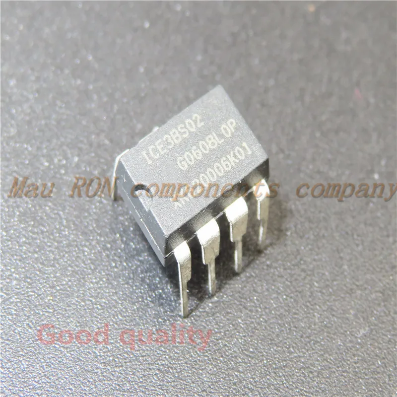 10PCS/LOT ICE3BS02 DIP-8 Switching Power Supply Current Control Pulse Width Modulator In Stock