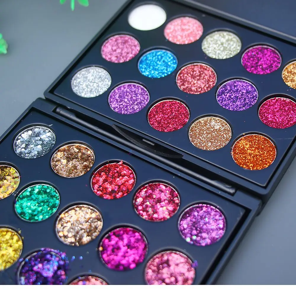 

Women Shimmer Glitter Eye Shadow Powder Palette Matte Eyeshadow Cosmetic Makeup