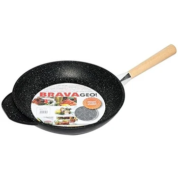 

Padella bassa 32 cm Brava Geo antiaderente fusione per gravità