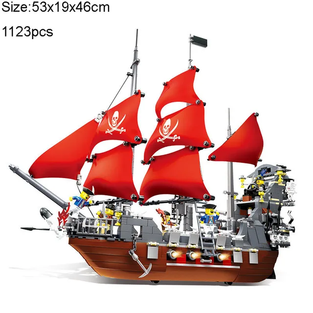 large pirate ship toy