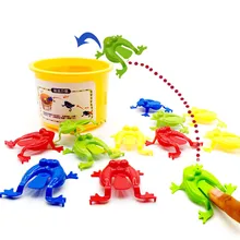 Jouets pour enfants, 5/10 pièces, grenouille sautante, rebond, Fidget, nouveauté, assortis, anti Stress, cadeau d'anniversaire, fête 
