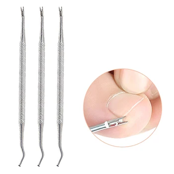 

Ingrown Toenail Correction Tool Set Nail Pedicure Elastic Patch Straightening Clip Brace Bunion Correctors 1Set