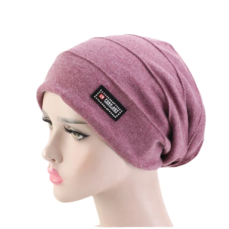 Knitted Hat Cap Hat Men Hats Double Fabric Skullies Beanies For Adult Women And Men