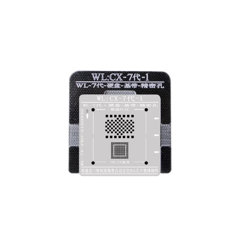 WL hdd инструмент для ремонта iphone 5 5s 6 6s 7 8 XS MAX Plus NAND процессор BGA reball жестяная сетка HDD