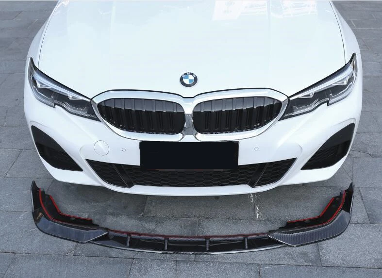 Для G20 G28 Body kit спойлер- для BMW M3 320i 320li ABS задний спойлер передний бампер диффузор защитные бамперы