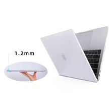Кристально прозрачный чехол для ноутбука Macbook Air retina Pro 13 15 Touch Bar жесткий чехол для Macbook Air 13 A1466