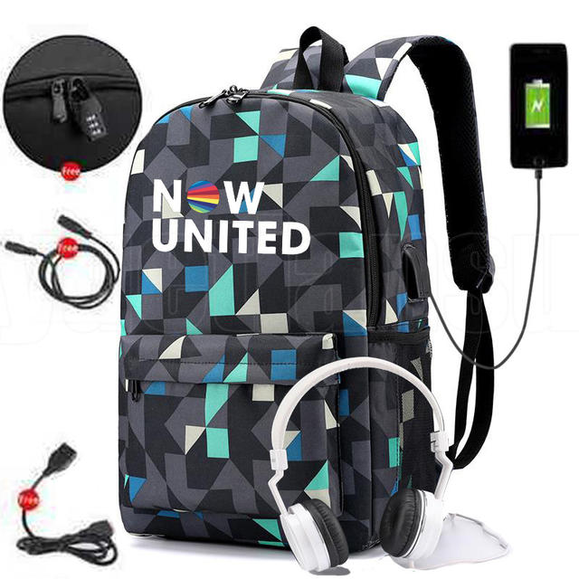 NOW UNITED THEMED BACKPACK (10 VARIAN)
