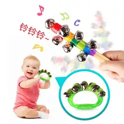 Детская обучающая игрушка для детей 0-1 лет, музыкальные инструменты, погремушка, игрушка-укус для мальчиков и девочек, маленькая погремушка