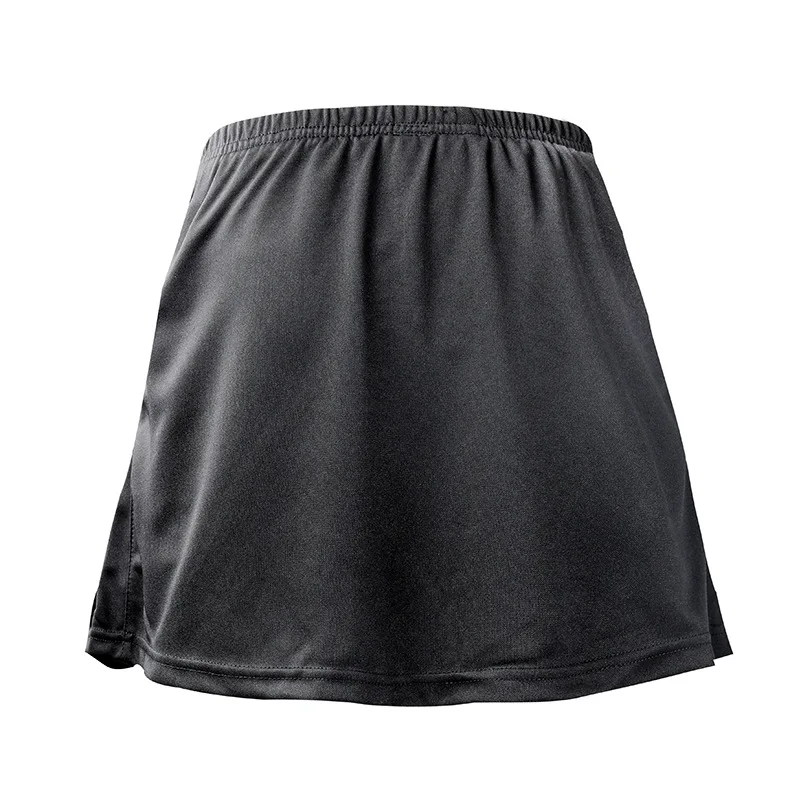 New Style Light Board Sports Divided Skirt Solid Color Versatile Tennis Badminton Clothing Skirt Anti-Exposure Safe Short S