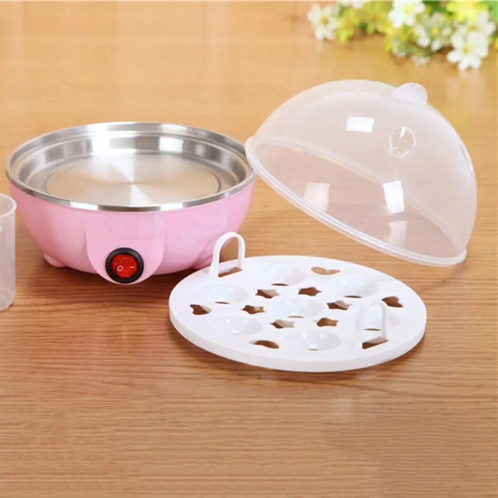Многофункциональная электрическая яичная плита 7 яиц емкость Автоматическое выключение Быстрый яичный котел отпариватель кухонные принадлежности