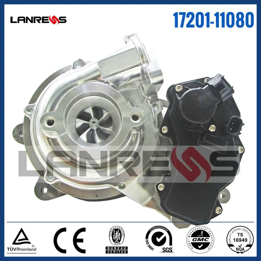 Электрический турбокомпрессор для Land Cruiser Prado 150 Hilux D4D Fortuner CT16V 1GD-FTV 17201-11080 1720111080 |