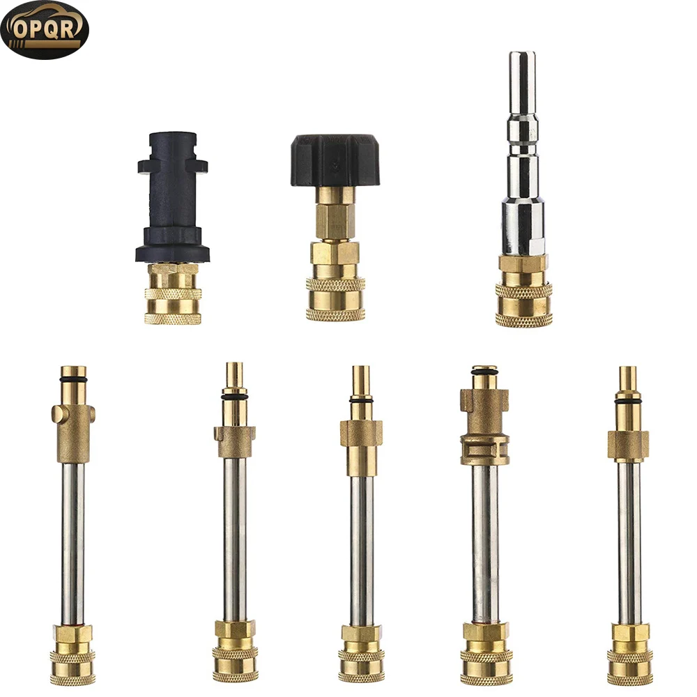 

OPRQ High Pressure Gun Quick Release Adapter With 1/4'' Female Quick Connect Fit For Black Decker Lavor Nilfisk Pressure Washer