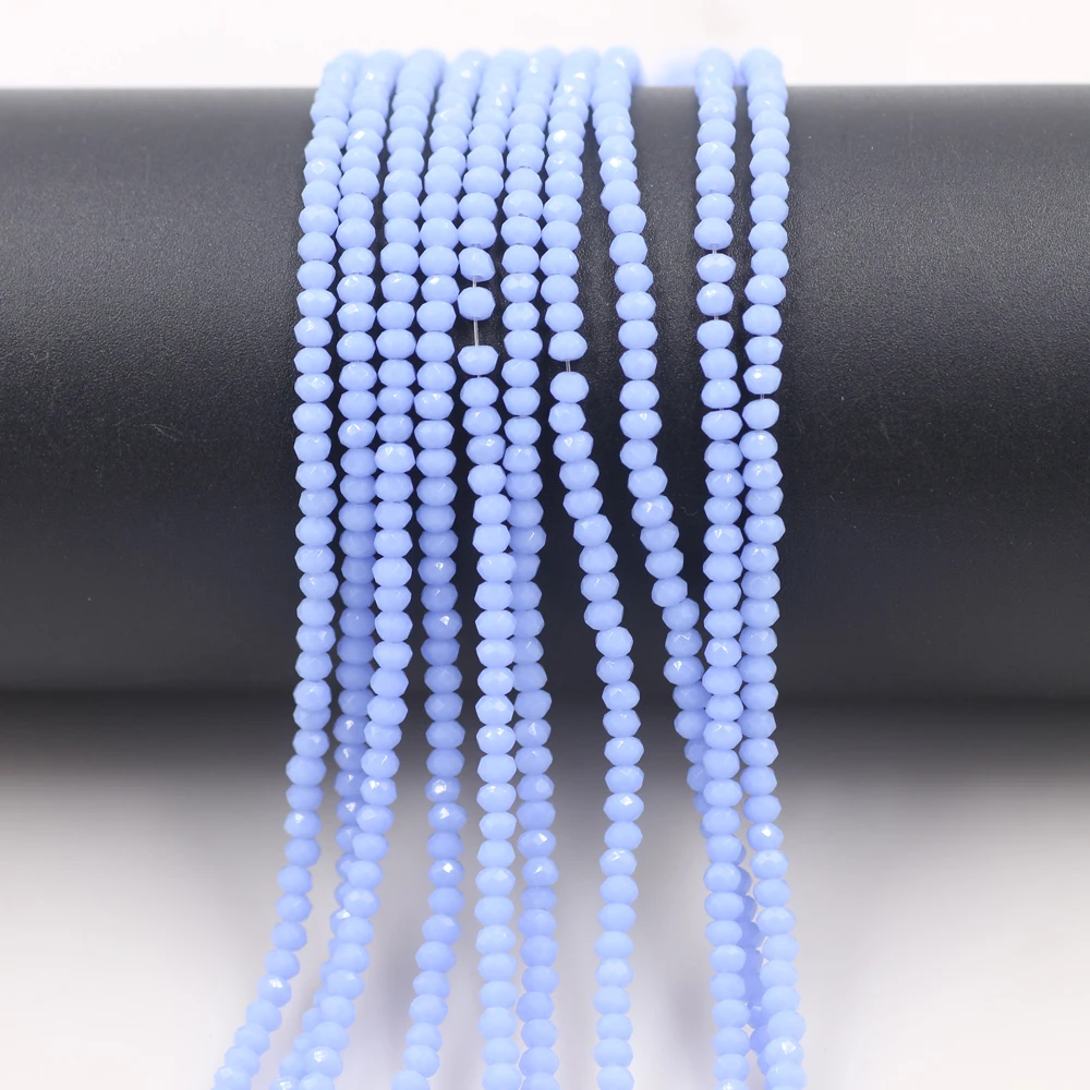 Круглые Бусины из стекла 2 мм 390 шт.|beads charms|glass spacer beadsbeads 2mm |