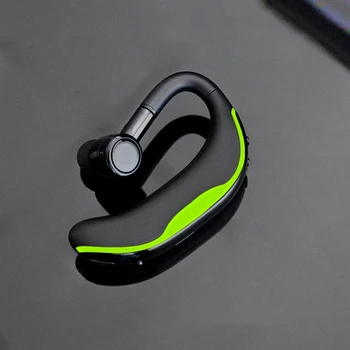 

180 Degree Rotate Bluetooth Wireless Headsets Ear Hook Earphone Stereo Sound With HD Mic Handsfree 17H Working for phone Call