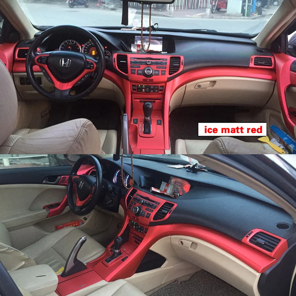 Car-Styling 3D 5D Carbon Fiber Car Interior Center Console Color Change  Molding Sticker Decals For Honda Accord 8 2008-2013 - AliExpress, image size:960x960