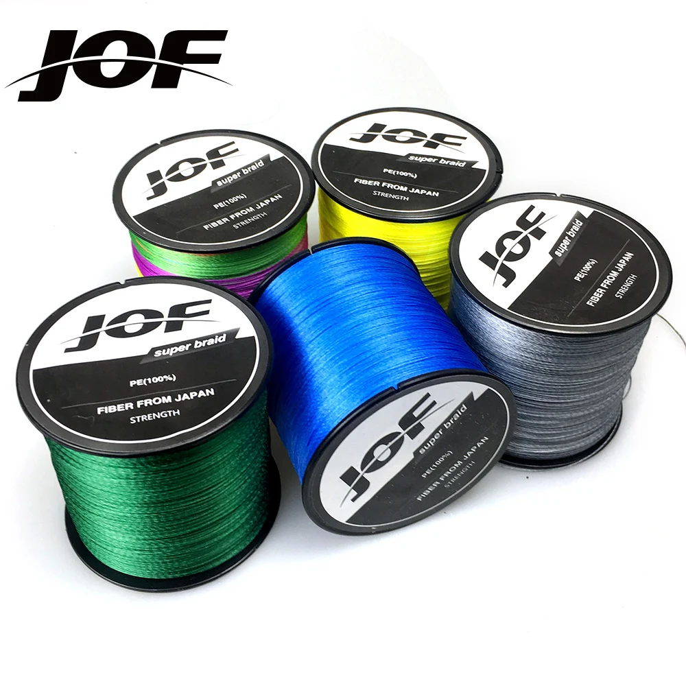 JOF плетеная леска X9 X8 X4 300 м супер прочная полиэтиленовая многонитевая леска 0,14-0,70 мм 18лб-1119lb 9 нитей 8 нитей 4 нити