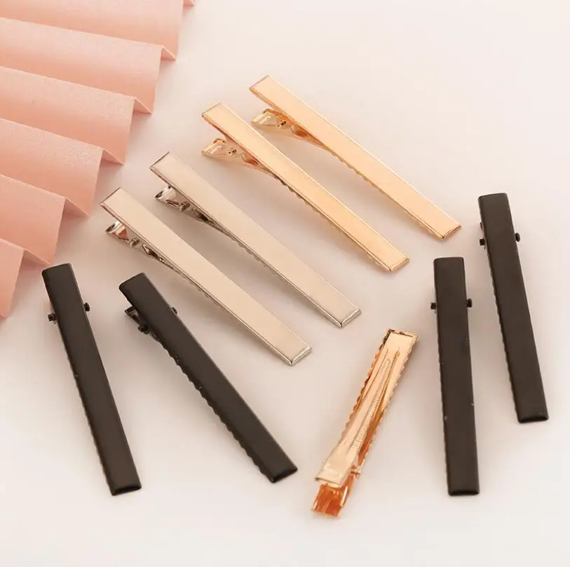 10pcs 3.2cm/4.5cm/5.5cm/6.5cm Diy Hairstyle Alligator Hair Clip Hair