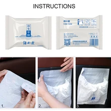 3/6/9/15/30 шт, утепленные, автомобильный мешок для мусора вставного типа авто мусорный мешок Автомобильная корзина для мусора паста мусора хранилище ведер аксессуары