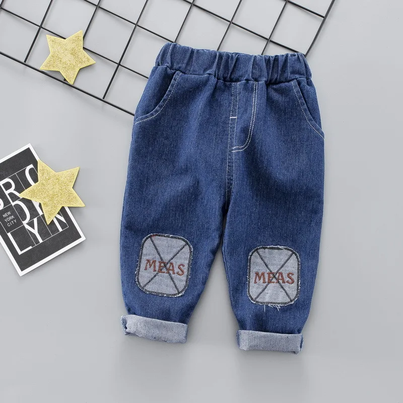  IENENS Autumn Jeans Trousers For Baby 1 2 3 4 Years Toddler Girl Denim Pants Children Kids Loose Lo