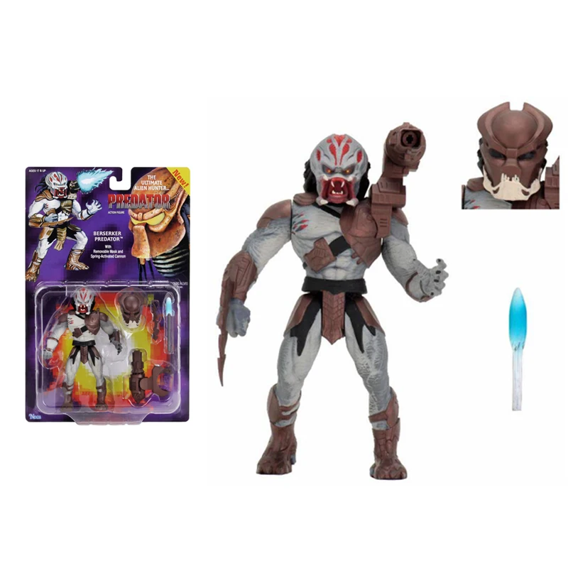 Подвижная кукла NECA Predator soldier из мультфильма 5 дюйма | Игрушки и хобби