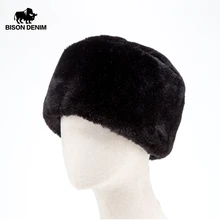 BISON DENIM, новинка, зимняя шапка из искусственного меха для мужчин и женщин, Русская Шапка, шапка-ушанка с черепом, шапка-ушанка для снежной погоды, теплая шапка M9492 BISON DENIM, новинка, зимняя шапка из искусственного меха для мужчин и женщин, Русская Шапка, шапка-ушанка с черепом, шапка-ушанка для снежной погоды, теплая шапка M9492