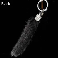 Автомобиль Стайлинг Зеркало заднего вида плюшевые украшения автомобиль алмазный кулон мех зеркало заднего вида очаровательные украшения в виде кристаллов подарок