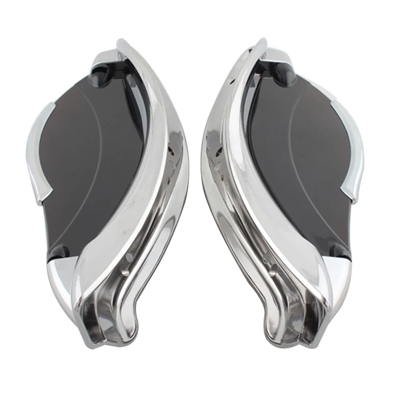 

Motorcycle Smoke-Tinted Adjustable Rotate Fairing Air Deflectors For Harley Electra Glide Street Glide and Tri Glide 2014-2018