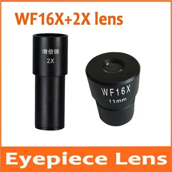 

2X 16X WF16X 11MM Optical Biomicroscope System Children Lab Biological Microscope Optical Ramsden Eyepiece Lens 16 Times 23.2mm