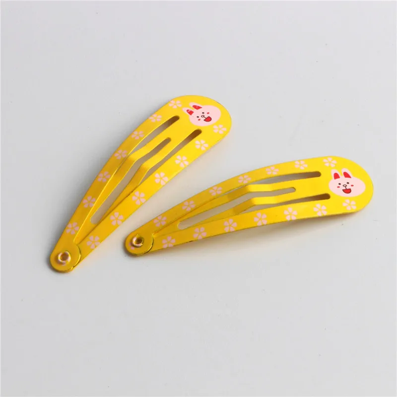 20/40 Pcs/Lot Hair Clips Candy Color Dripping Hair Clip Princess Barrette Korean Hairclip Cartoon Headdress Hairpins for Girls