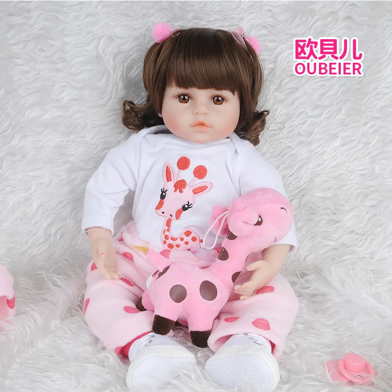 Obe Reborn Baby Doll модель Младенческая горячая Распродажа рекомендуется 55 см