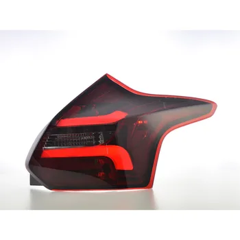 

FKRLXLFO17009LED taillights Ford Focus 3 hutchback year Constr. 11-14 red/fume