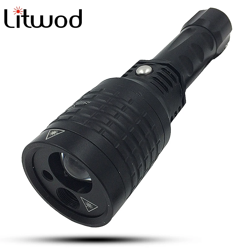

Litwod Z3008-3 New Flashlight red Green Laser Flashlight Pointer light Tactical hunting AdjustaBle Flash light multiFunction
