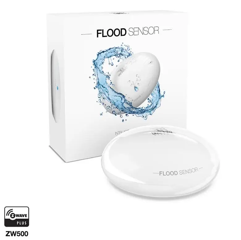 FIBARO Z-Wave plus Датчик потока FGFS-101 датчик утечки воды детектор сигнализации