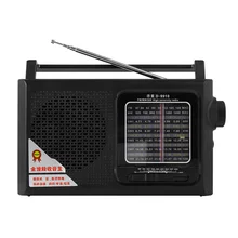 Полнодиапазонное профессиональное радио с большой емкостью перезаряжаемая батарея HD качество звука классический стиль большой экран указатель окно