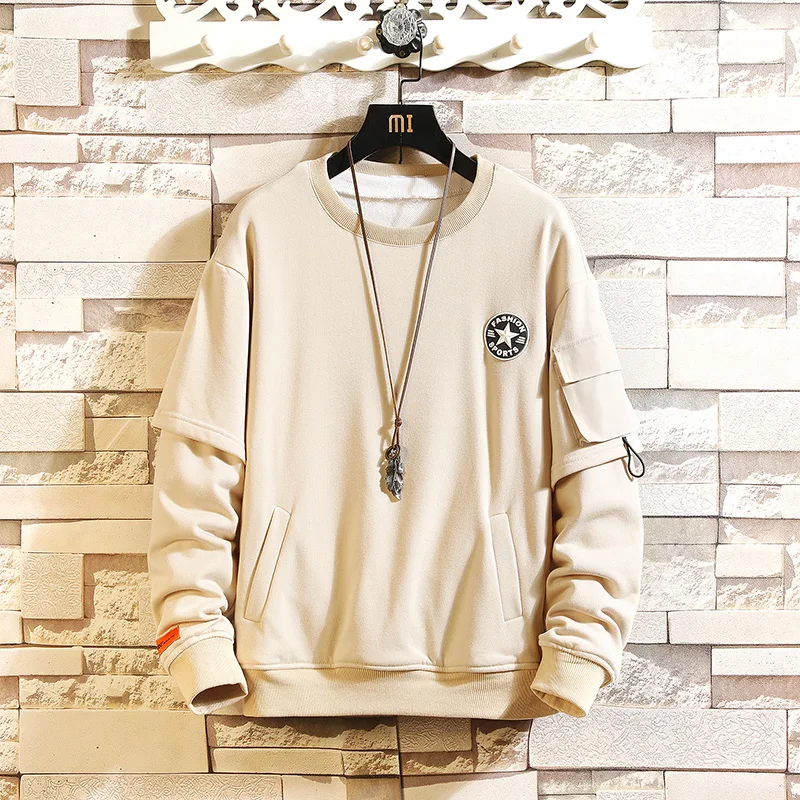 Japanese Style Casual O-Neck 2020 New Arrived Hoodie Sweatshirt Men Thick Fleece Style Hip Hop High Streetwear Oversize Clothing Japanese Style Casual O-Neck 2020 New Arrived Hoodie Sweatshirt Men Thick Fleece Style Hip Hop High Streetwear Oversize Clothing