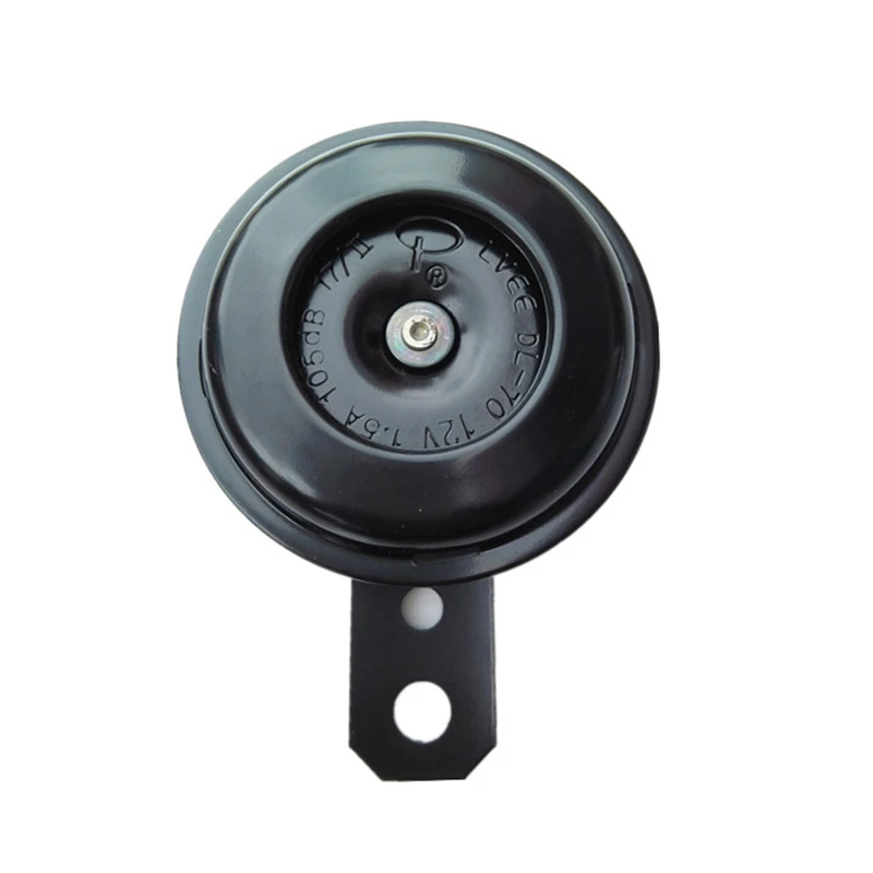 Universal Motorcycle Black Electric Horn kit 12V 1.5A 105db Waterproof