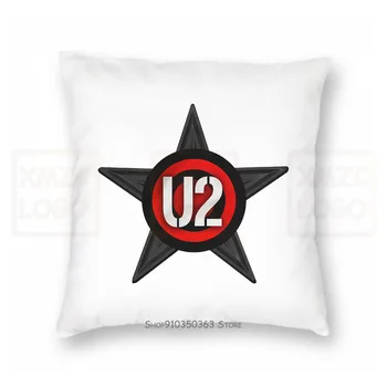 

U2 Men White Atmungsaktives Rock Band Fan Tee Bono Shirt Women Men Pillow case