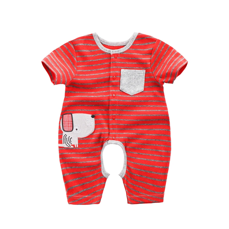 Summer Baby Rompers Boys Girls Jumpsuits Newborn Short sleeve Baby Climbing Clothes Baby Romper Infant Costumes Pajamas Baby Bodysuits for girl  Baby Rompers