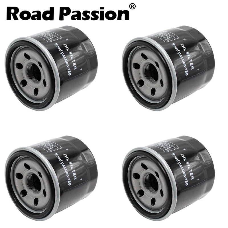 

Road Passion Motorcycle Oil Filter For APRILIA RSV 1000 R RSV4 RF RR TUONO V4 1100 1100RR RR For KAWASAKI KLV1000 KLV 1000