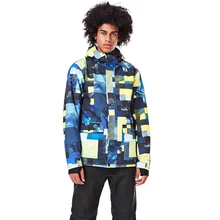 SMN Мужская лыжная куртка зимняя куртка ветрозащитная 10K Водонепроницаемая Зимняя Теплая Лыжная куртка для мужчин Уличная спортивная одежда